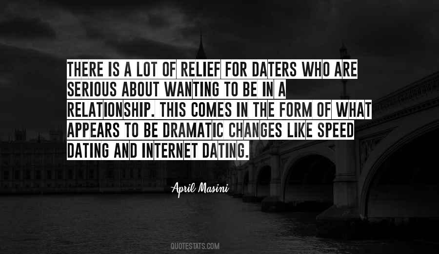 Daters Quotes #1782313