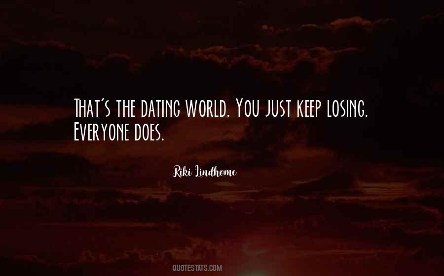 Dating's Quotes #257133