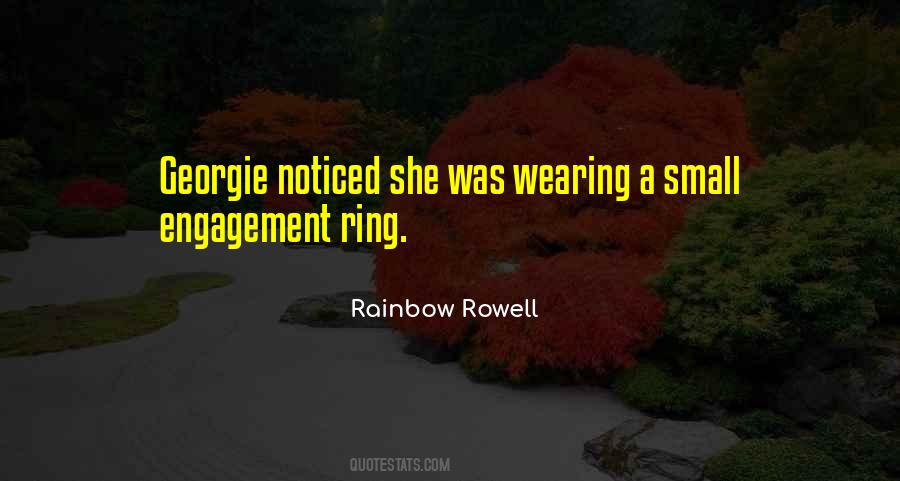 Quotes About My Engagement Ring #882989