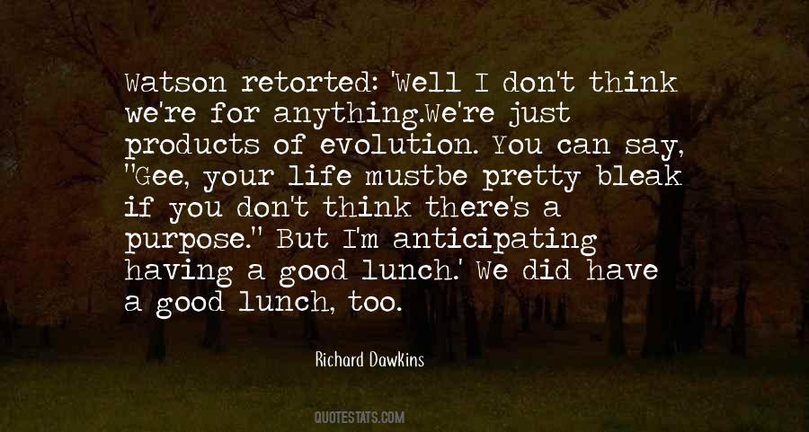 Dawkins's Quotes #1140612