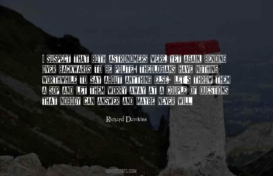 Dawkins's Quotes #689256