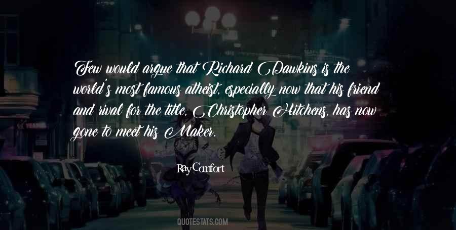 Dawkins's Quotes #772496