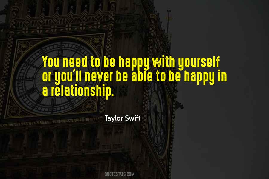 Quotes About Happy With Yourself #1502038