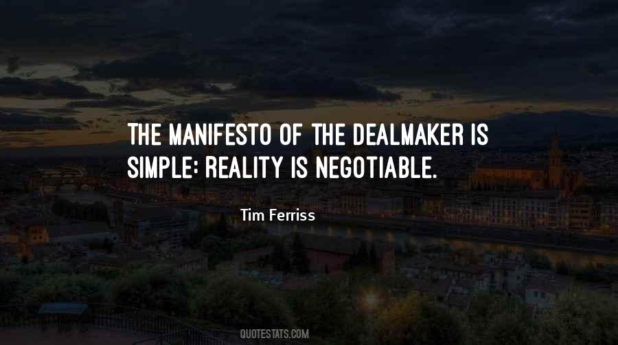 Dealmaker's Quotes #1470800