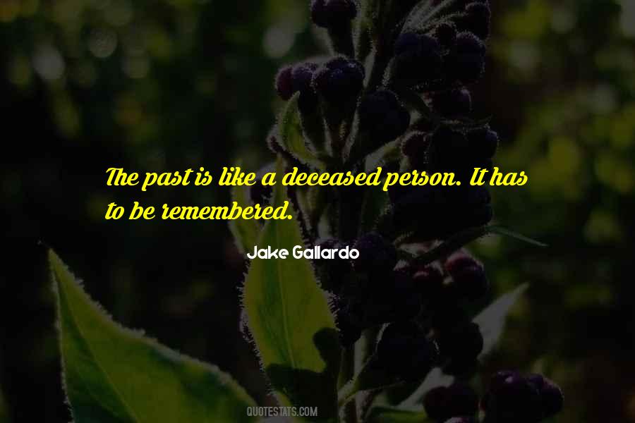 Deceased's Quotes #591950