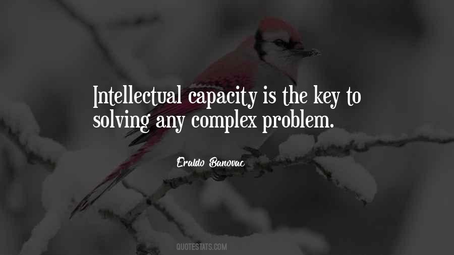 Quotes About Complex Problems #153396