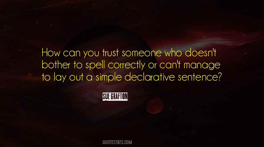 Declarative Quotes #822194