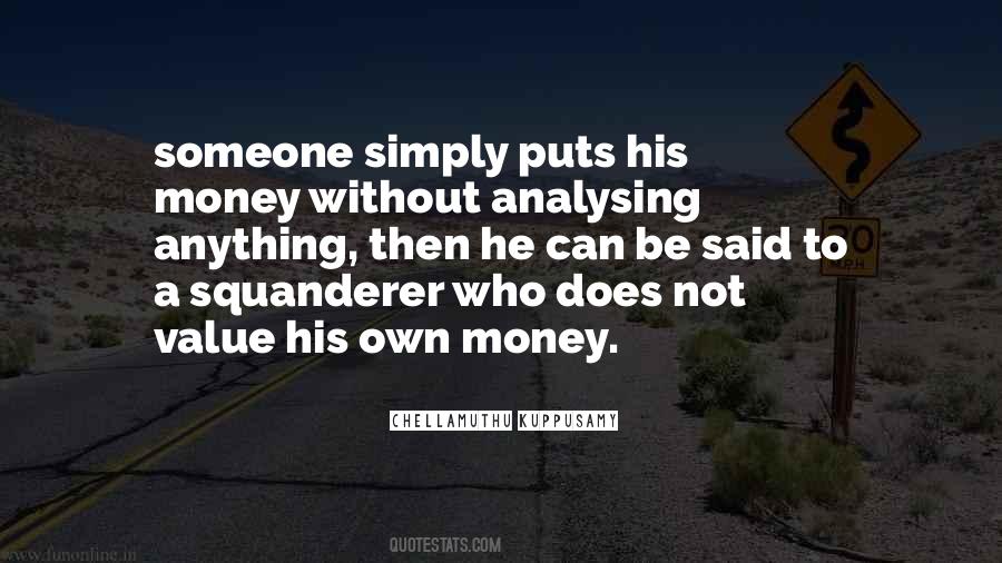 Quotes About Without Money #20781