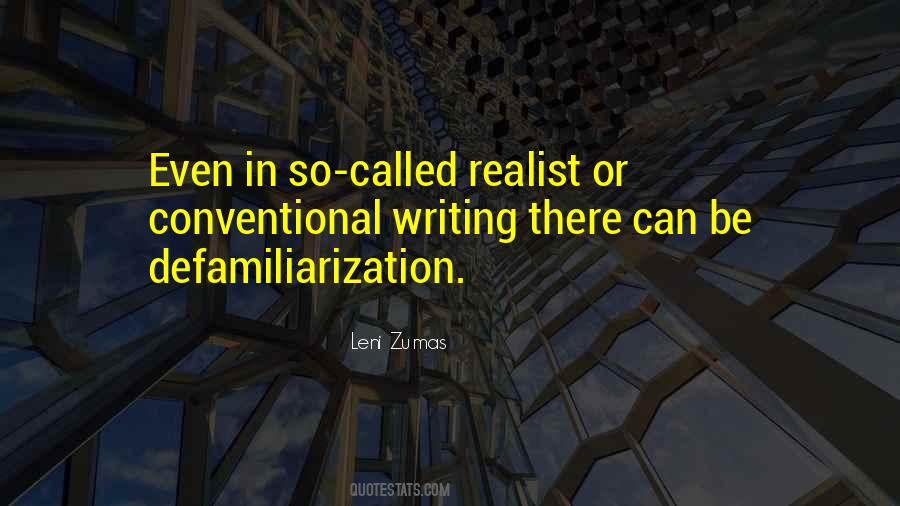Defamiliarization Quotes #1095892