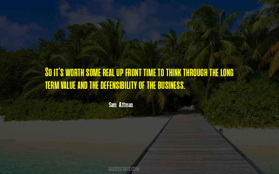 Defensibility Quotes #1249191