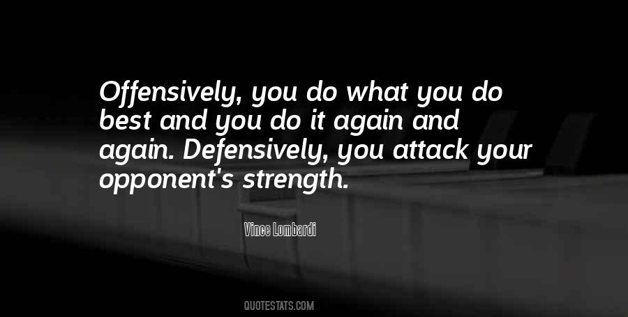 Defensively Quotes #1041810