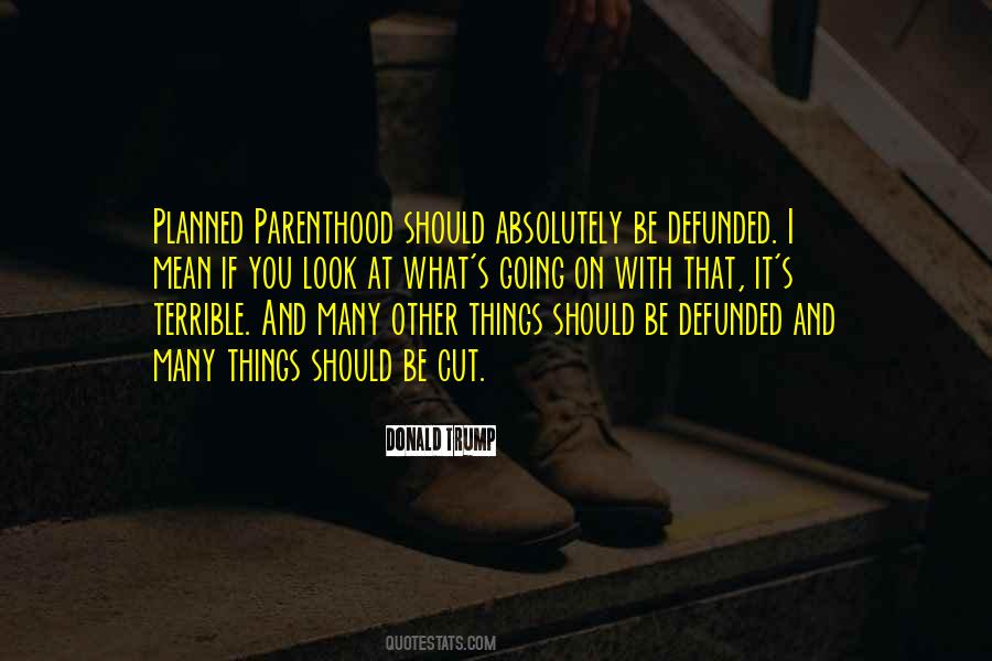 Defunded Quotes #451640