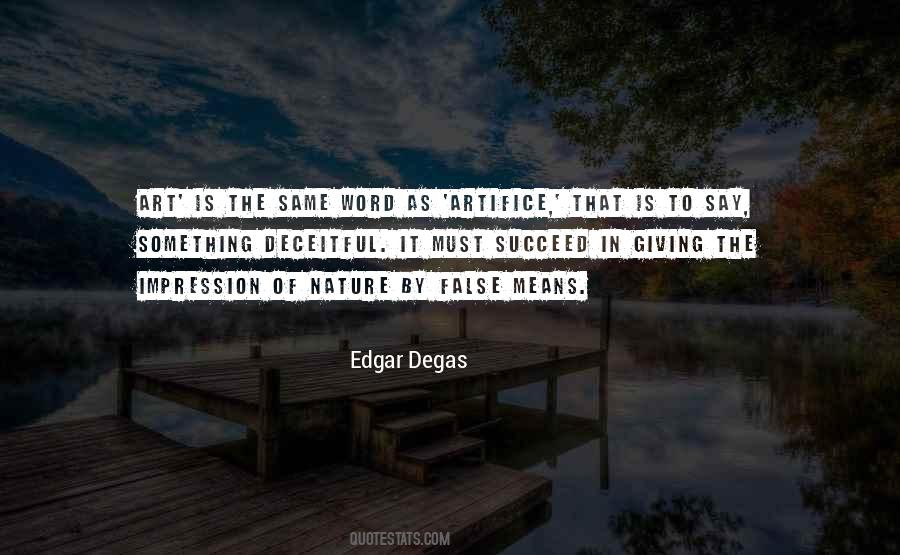 Degas's Quotes #383559