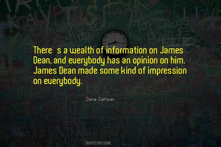 Dehaan Quotes #1288718
