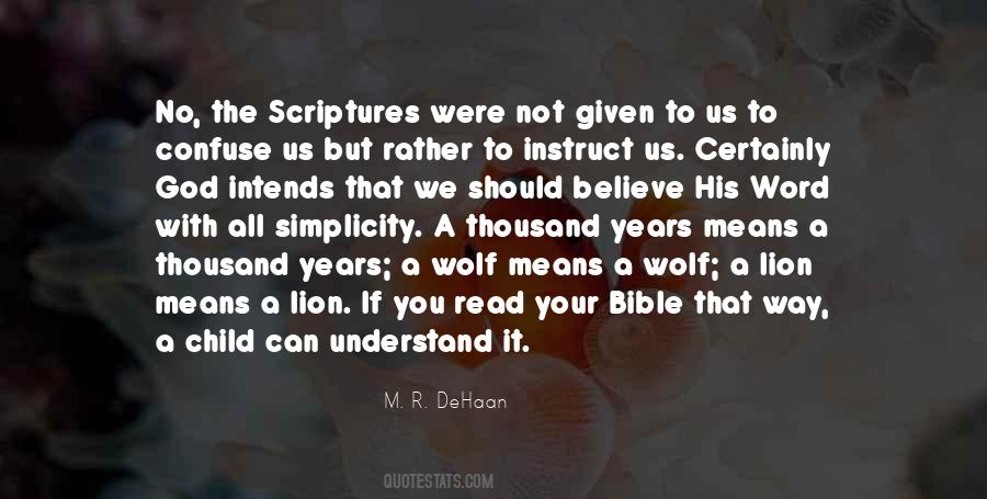 Dehaan Quotes #1589071