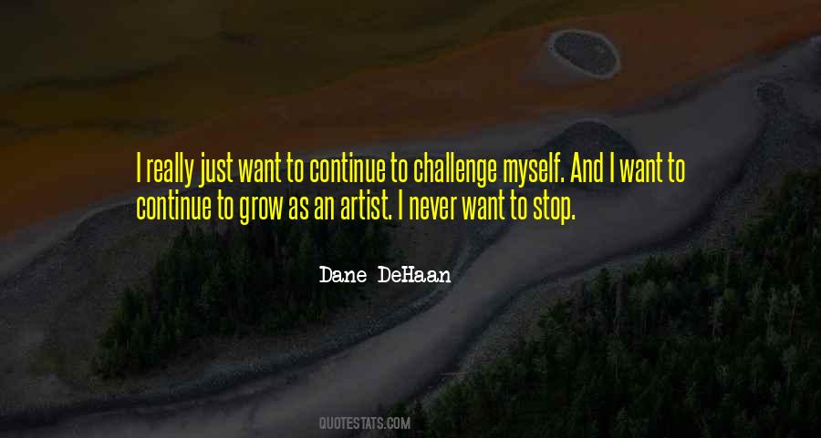 Dehaan Quotes #925136