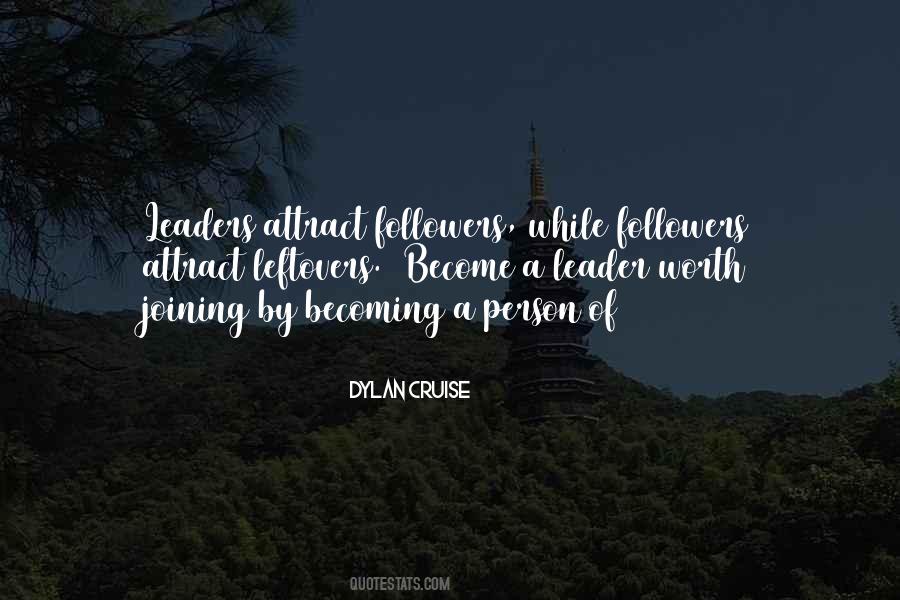 Quotes About Followers Not Leaders #996690