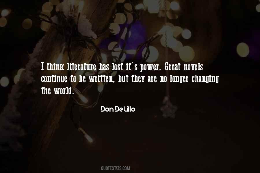 Delillo's Quotes #1600962