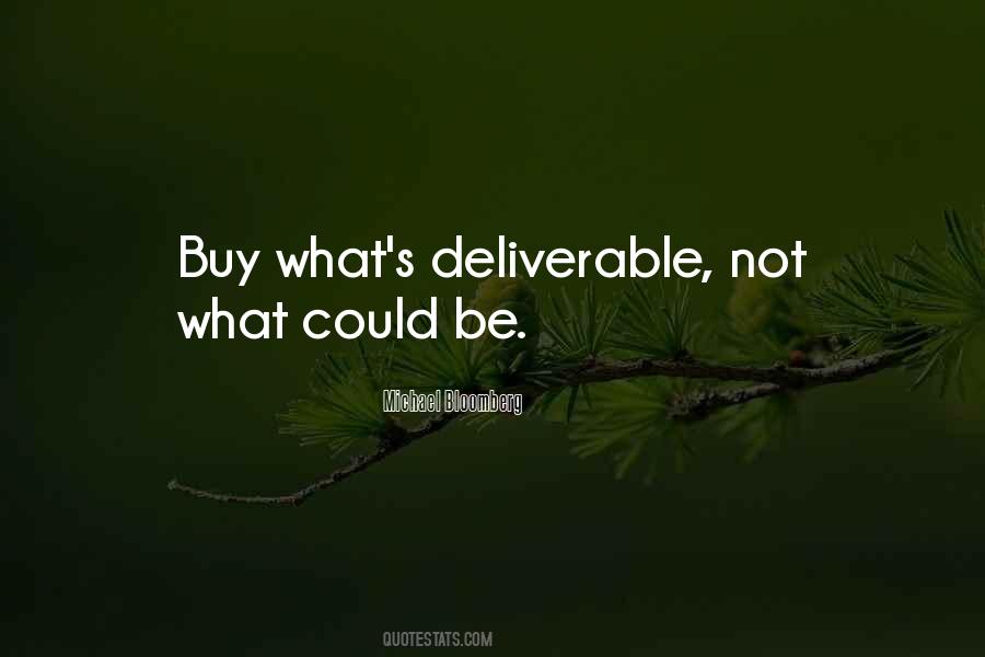 Deliverable Quotes #451216