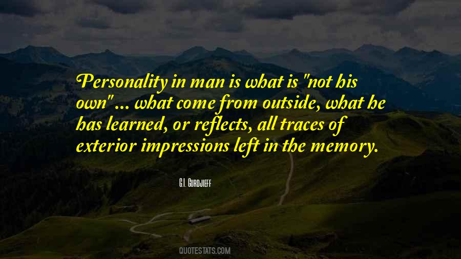 Quotes About Personality #1694999