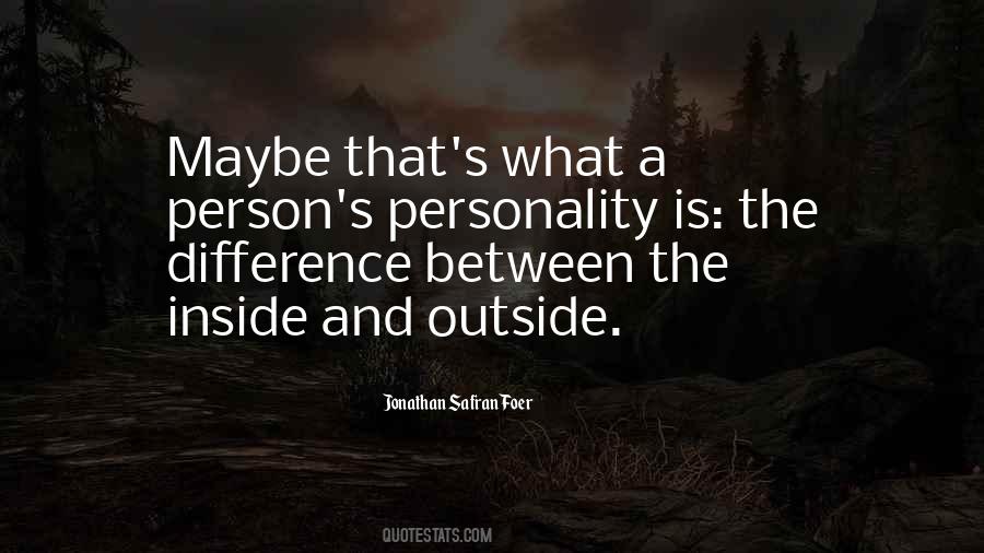 Quotes About Personality #1704856