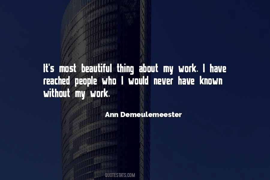 Demeulemeester Quotes #564917