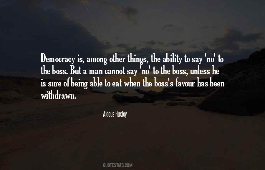 Democracy's Quotes #149676