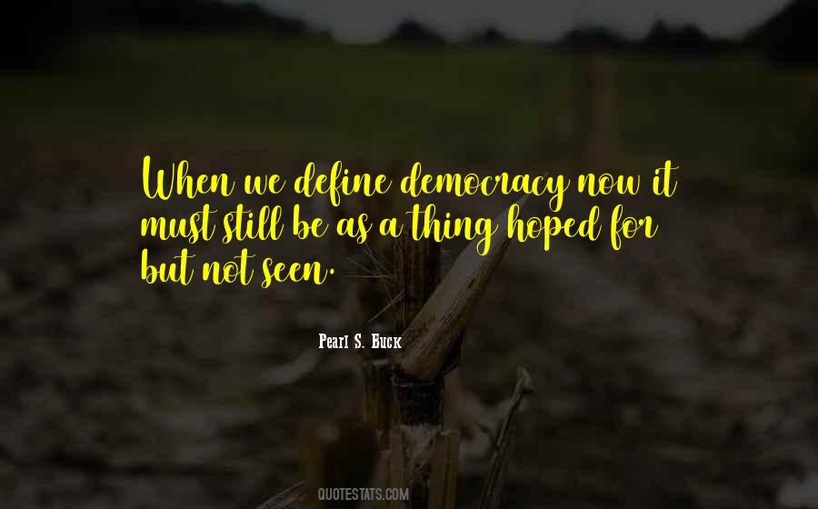 Democracy's Quotes #9673