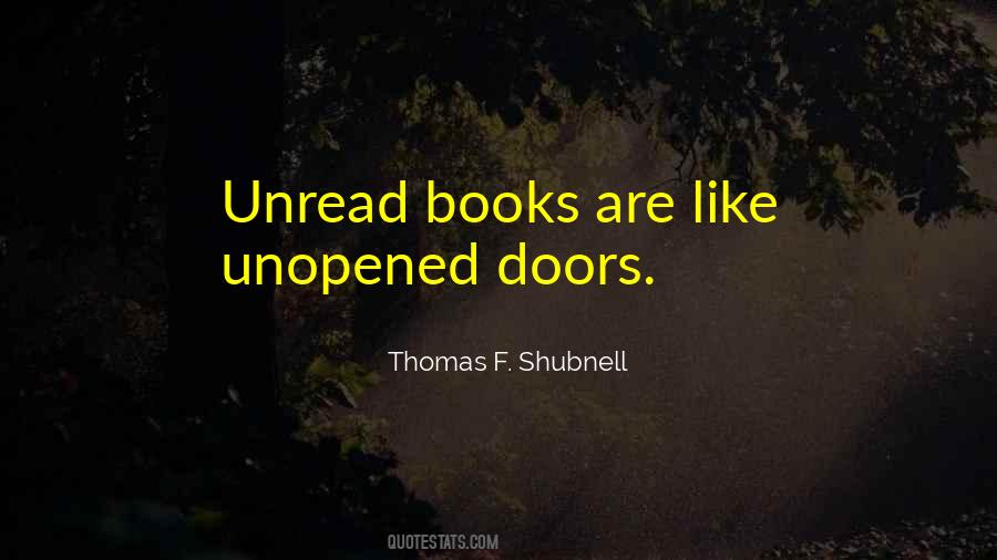 Quotes About Unread Books #1673249