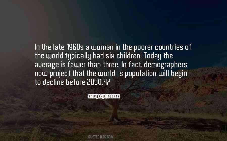 Demographers Quotes #653654