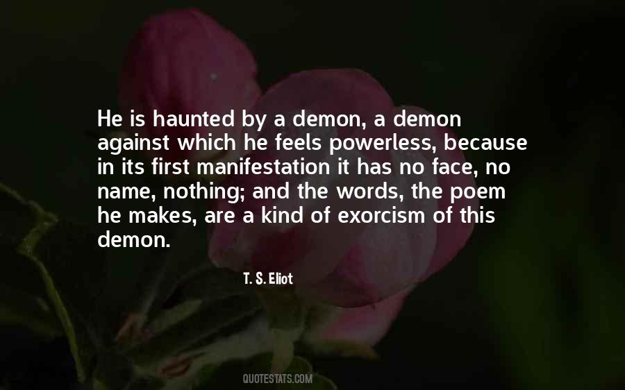 Demon'is Quotes #72936