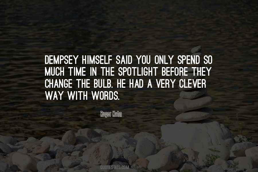 Dempsey's Quotes #527518