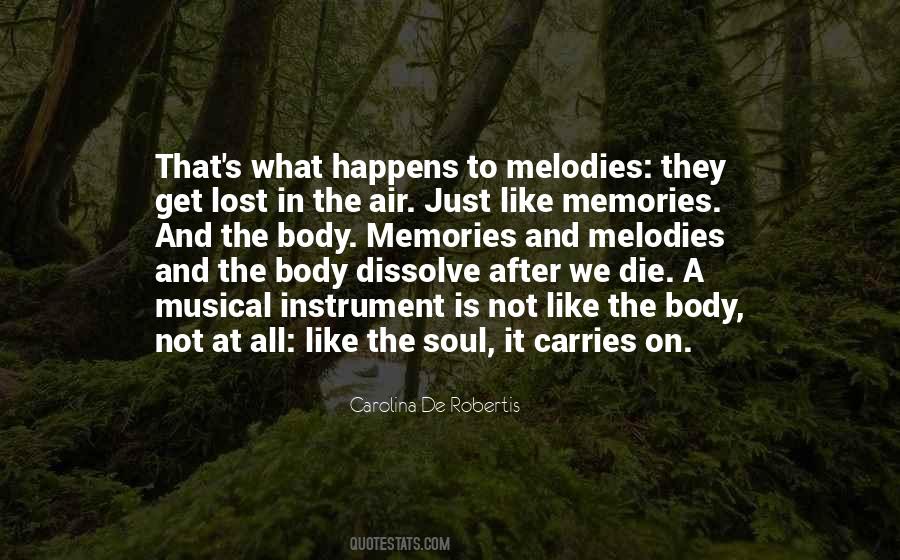 Quotes About Music And Memories #1330601