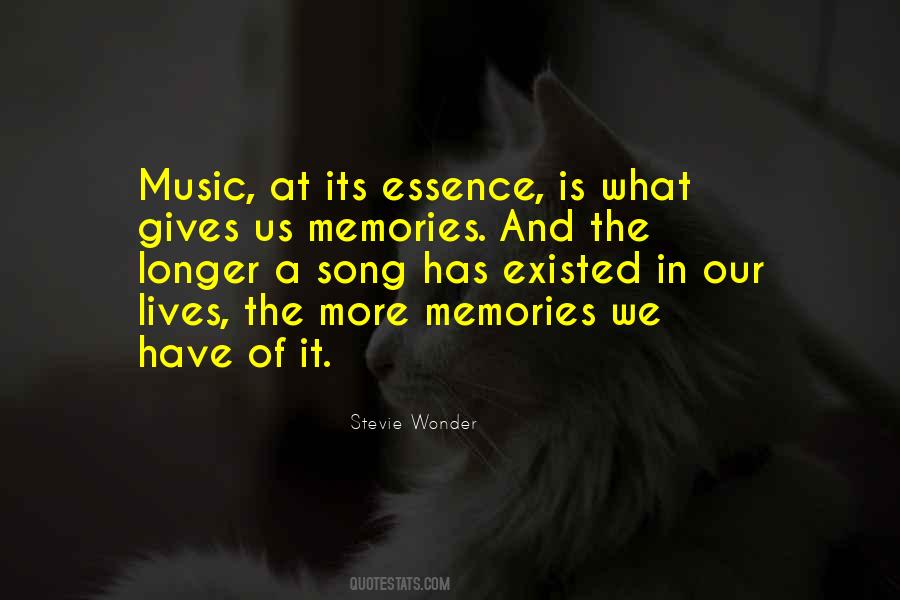 Quotes About Music And Memories #647862