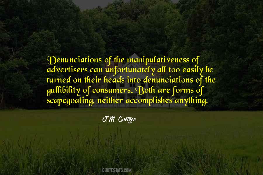 Denunciations Quotes #1777749
