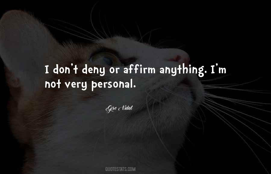 Deny't Quotes #173115