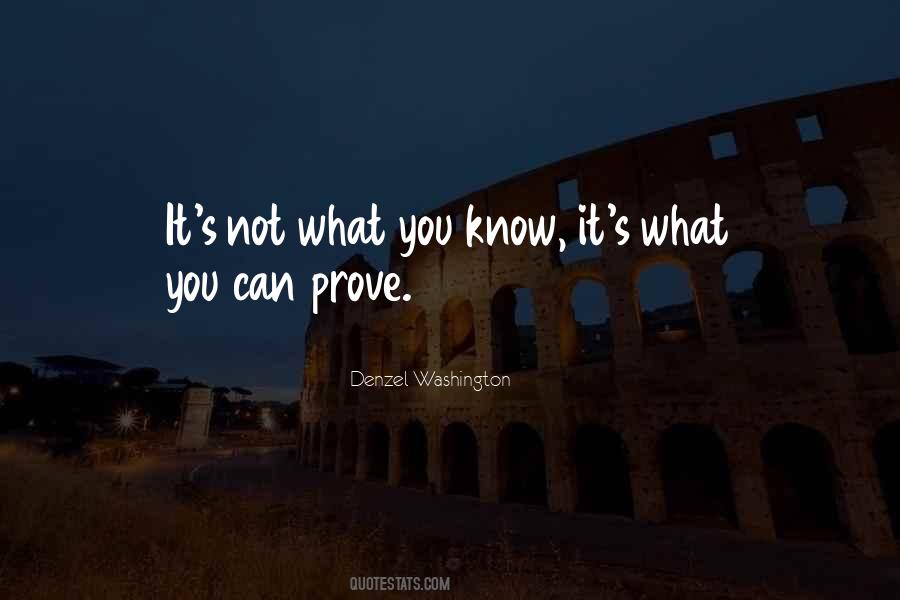 Denzel's Quotes #178513