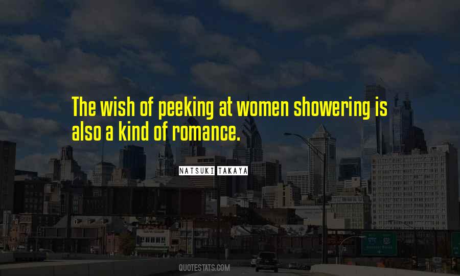 Quotes About Peeking #1244351