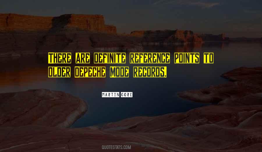 Depeche Quotes #1107423