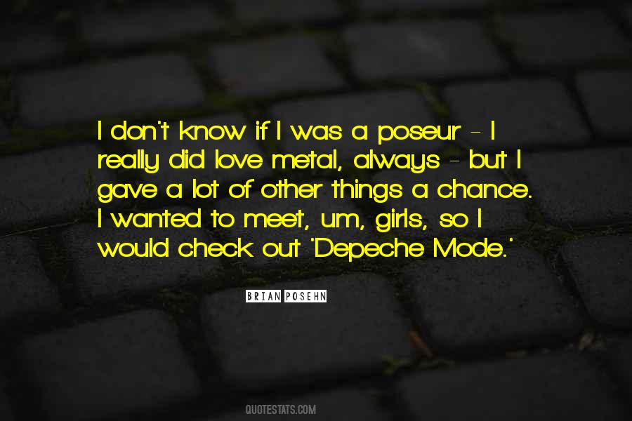 Depeche Quotes #574069