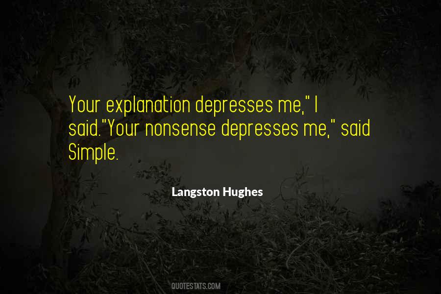 Depresses Quotes #14760