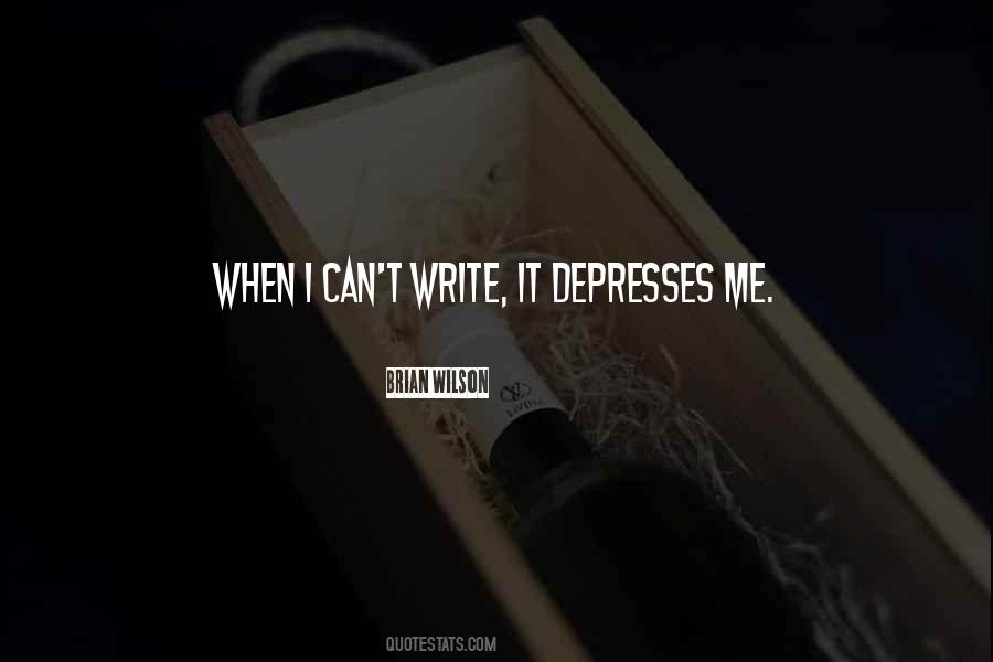 Depresses Quotes #1626289