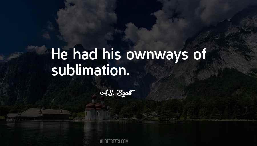 Quotes About Sublimation #811119