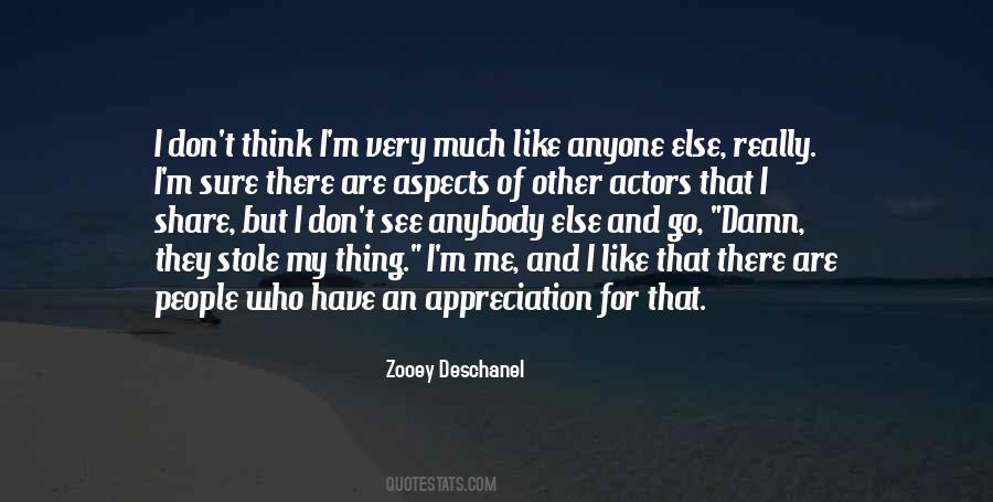 Deschanel's Quotes #557376