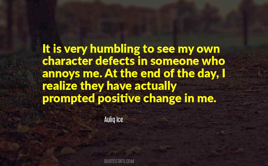 Quotes About Character Defects #521655