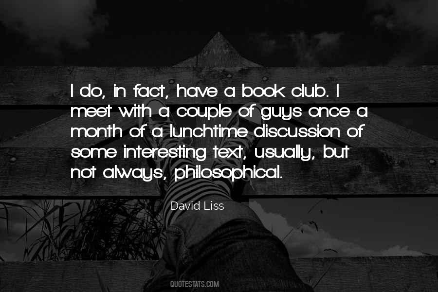 Quotes About A Book Club #1202759
