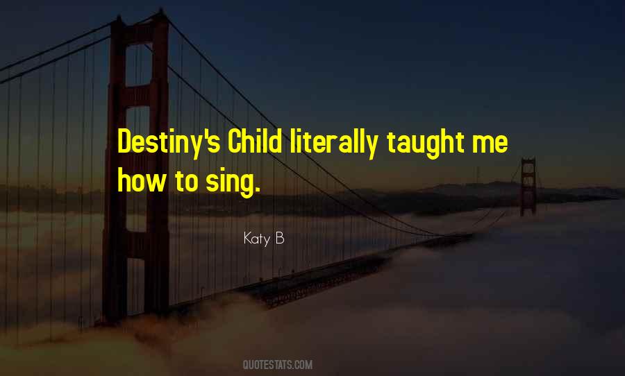 Destiny's Quotes #1292958