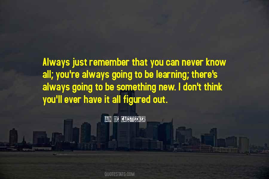 Quotes About I'll Always Remember You #1851950