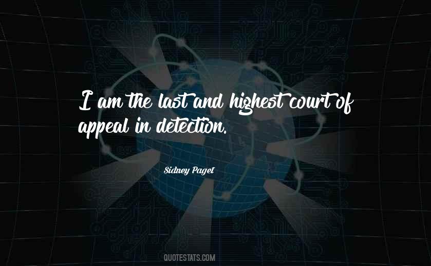 Detection's Quotes #1591003