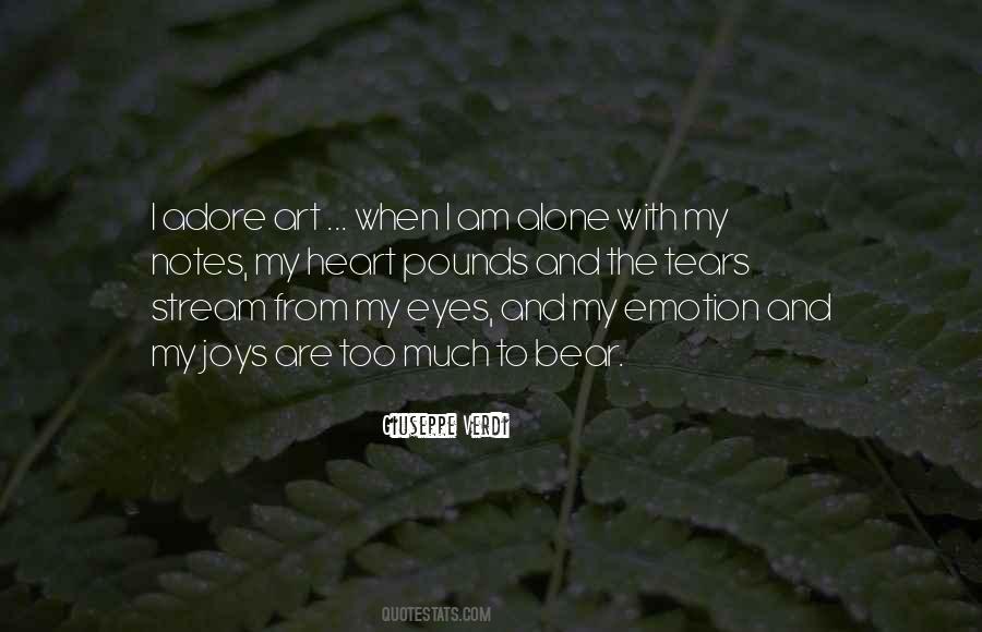 Quotes About Emotion And Art #1547673